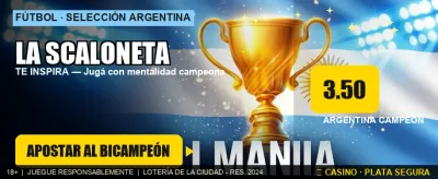 ¡Ganá en grande hoy mismo!